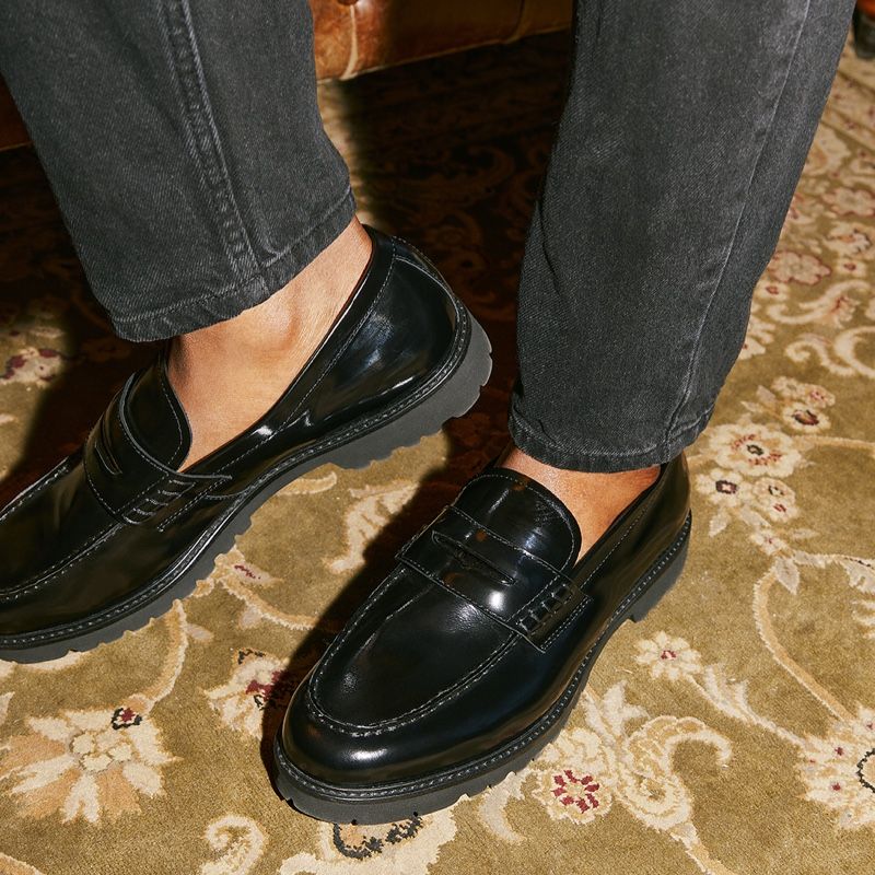 Men's Aldo Qardoc Loafers Black | 0317-GREJQ