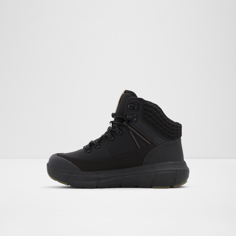 Men's Aldo Qorethien Lace Up Boots Black | 7492-UXGVN
