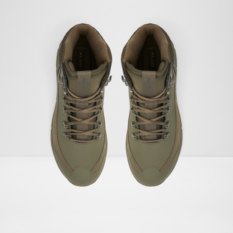Men's Aldo Qorethien Winter Boots Khaki | 1794-LYJNO