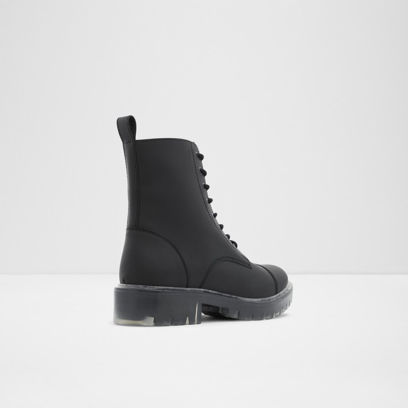 Men's Aldo Reily Lace Up Boots Black | 5941-XRFBM