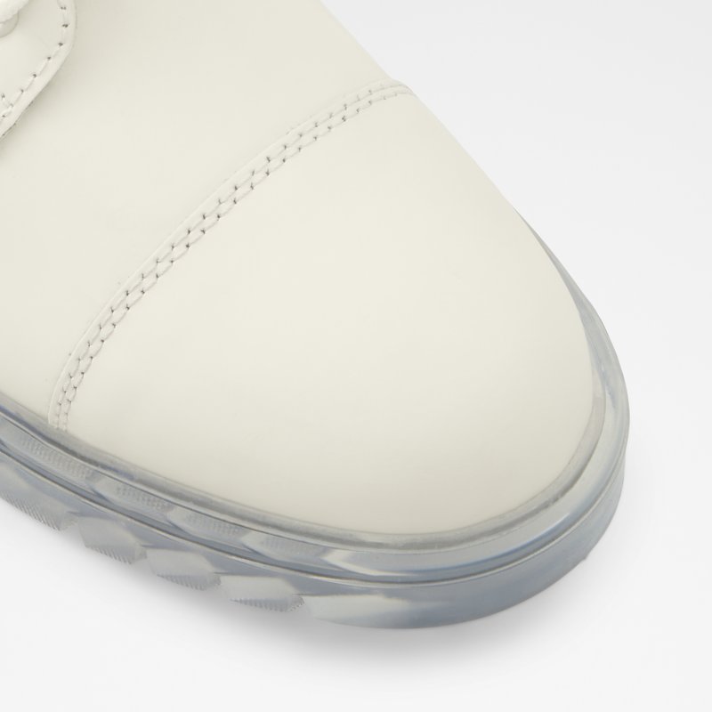 Men's Aldo Reily Lace Up Boots White | 3458-UVPDN