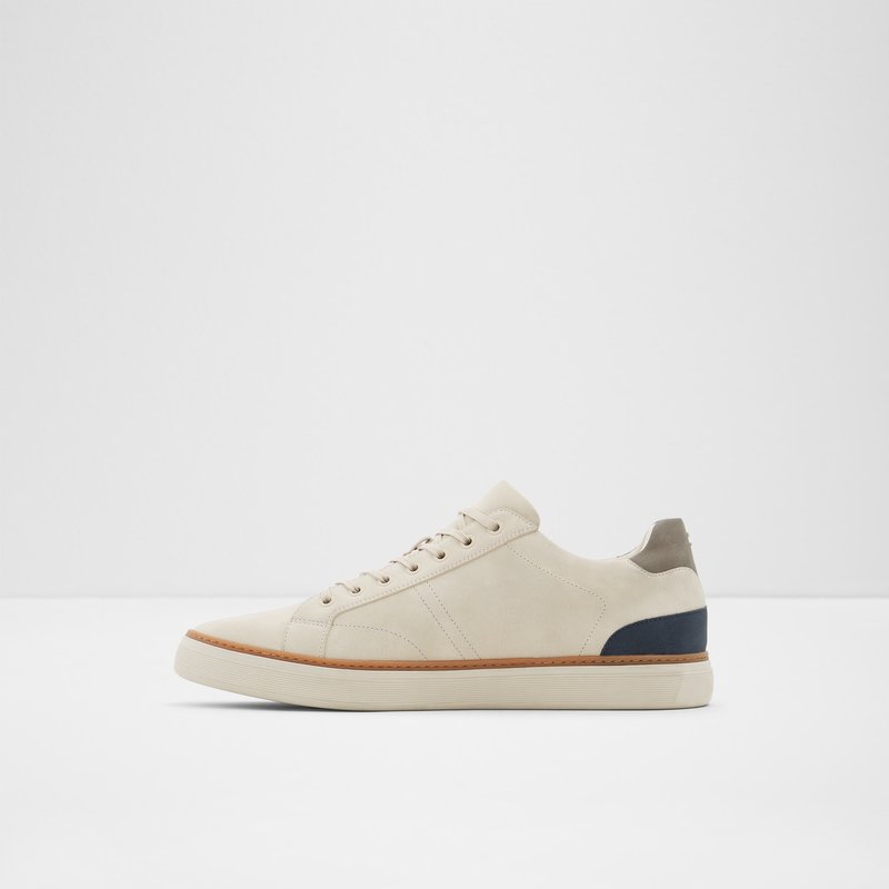 Men's Aldo Rex Low Sneakers Bone | 8649-LBMSO