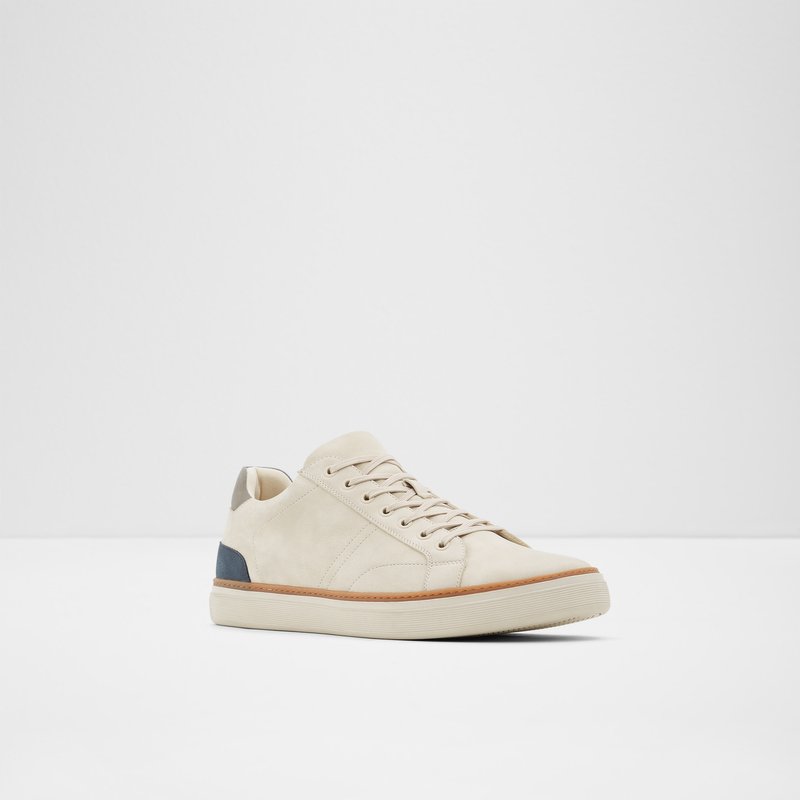 Men's Aldo Rex Low Sneakers Bone | 8649-LBMSO