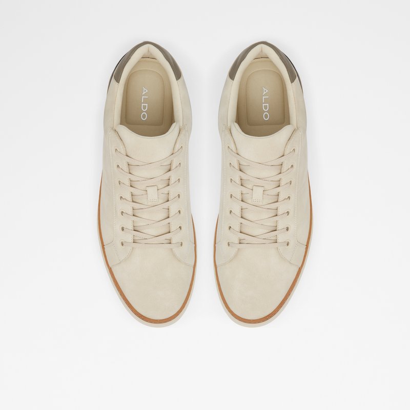 Men's Aldo Rex Low Sneakers Bone | 8649-LBMSO