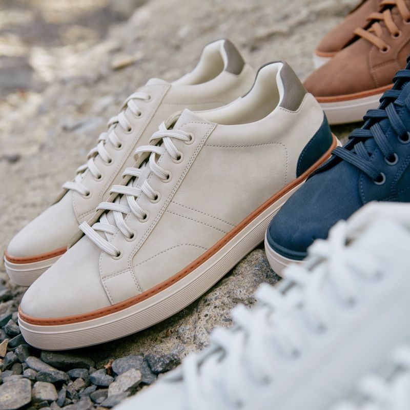 Men's Aldo Rex Low Sneakers Bone | 8649-LBMSO