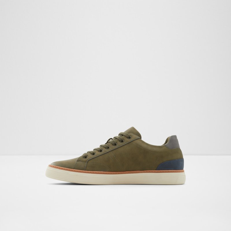 Men's Aldo Rex Low Sneakers Khaki | 9526-ZBKYU