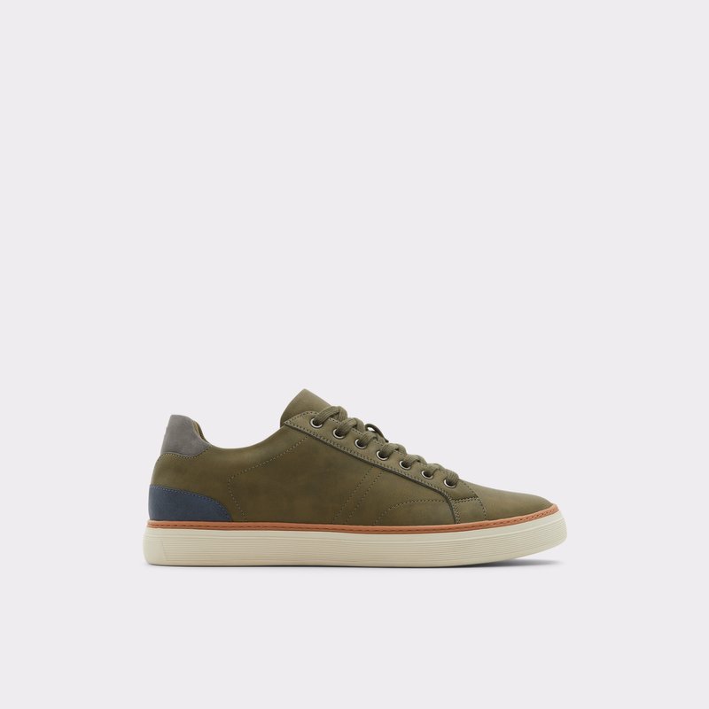 Men\'s Aldo Rex Low Sneakers Khaki | 9526-ZBKYU