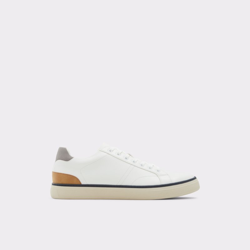 Men\'s Aldo Rex Low Sneakers White | 1068-QJYTR