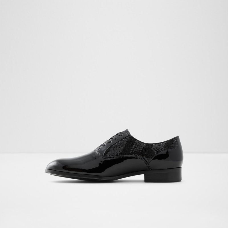 Men's Aldo Ridge Dress Shoes Black | 6319-RWOZI