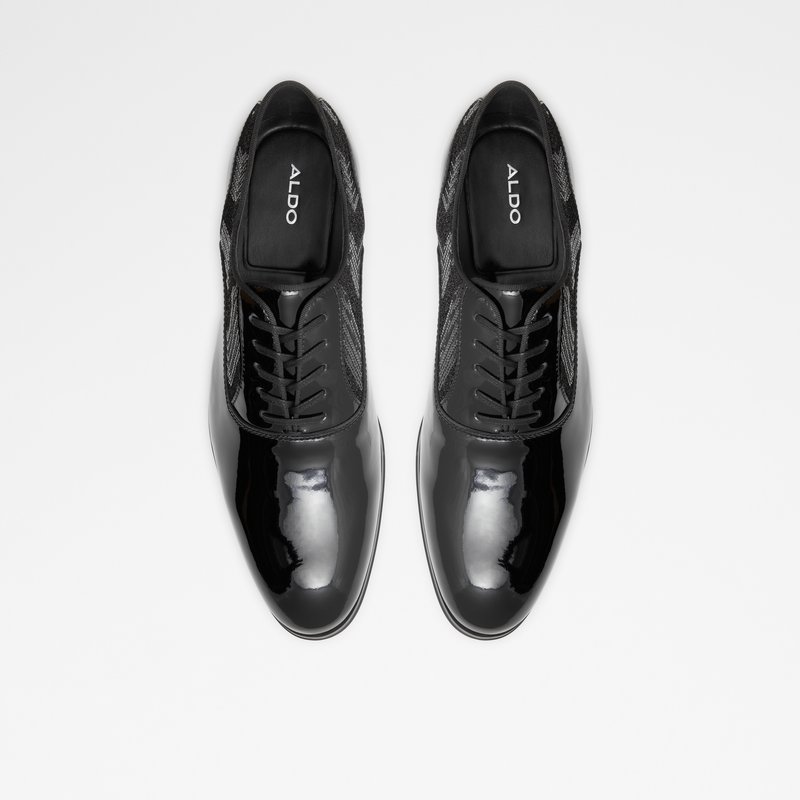 Men's Aldo Ridge Dress Shoes Black | 6319-RWOZI