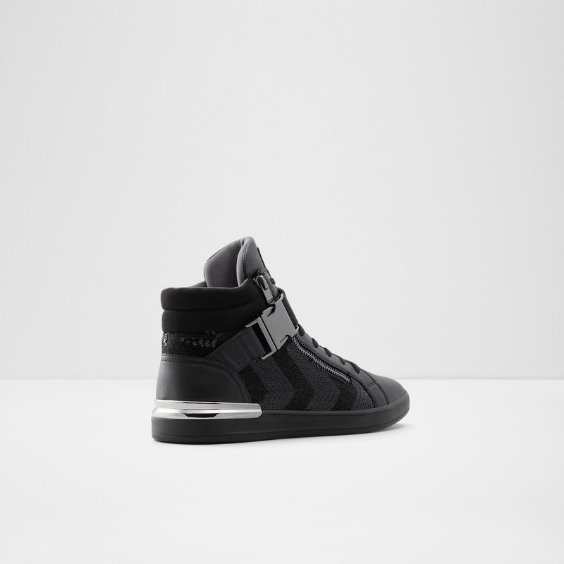 Men's Aldo Roger High Sneakers Black | 4531-PQLDW