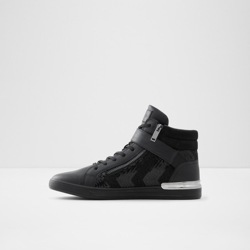 Men's Aldo Roger High Sneakers Black | 4531-PQLDW