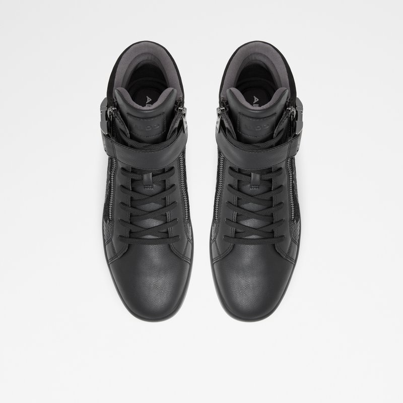 Men's Aldo Roger High Sneakers Black | 4531-PQLDW