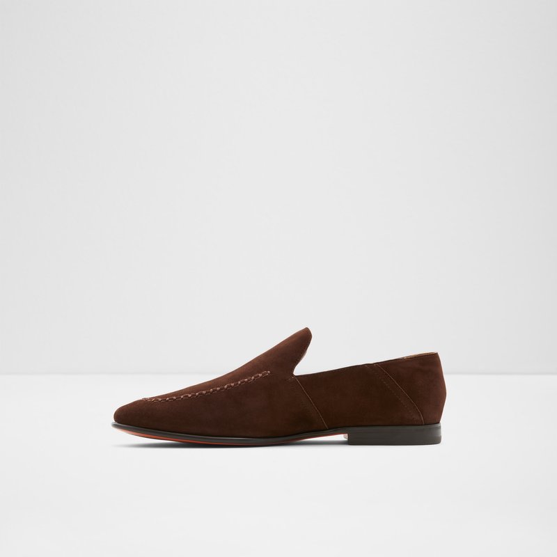 Men's Aldo Salaman Loafers Brown | 5107-AKYEU