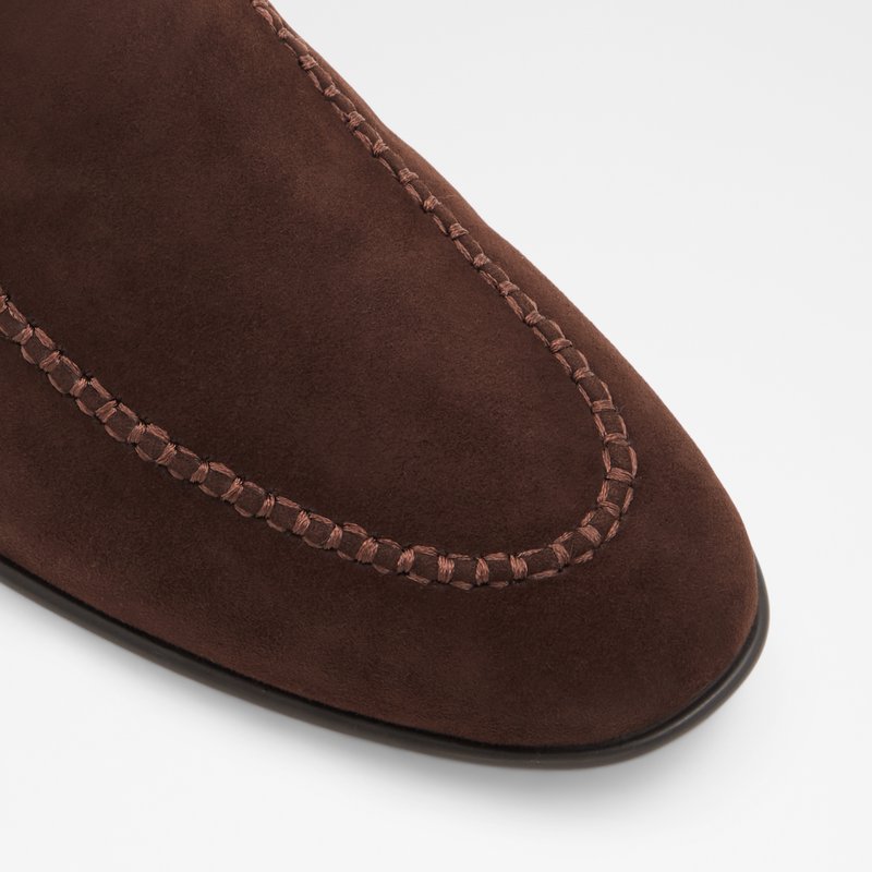 Men's Aldo Salaman Loafers Brown | 5107-AKYEU