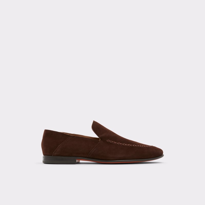Men\'s Aldo Salaman Loafers Brown | 5107-AKYEU