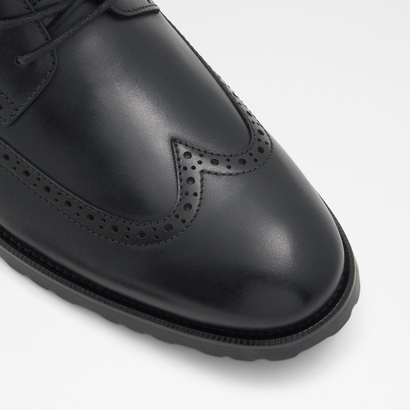 Men's Aldo Salinger Lace Up Boots Black | 1568-WTLIK