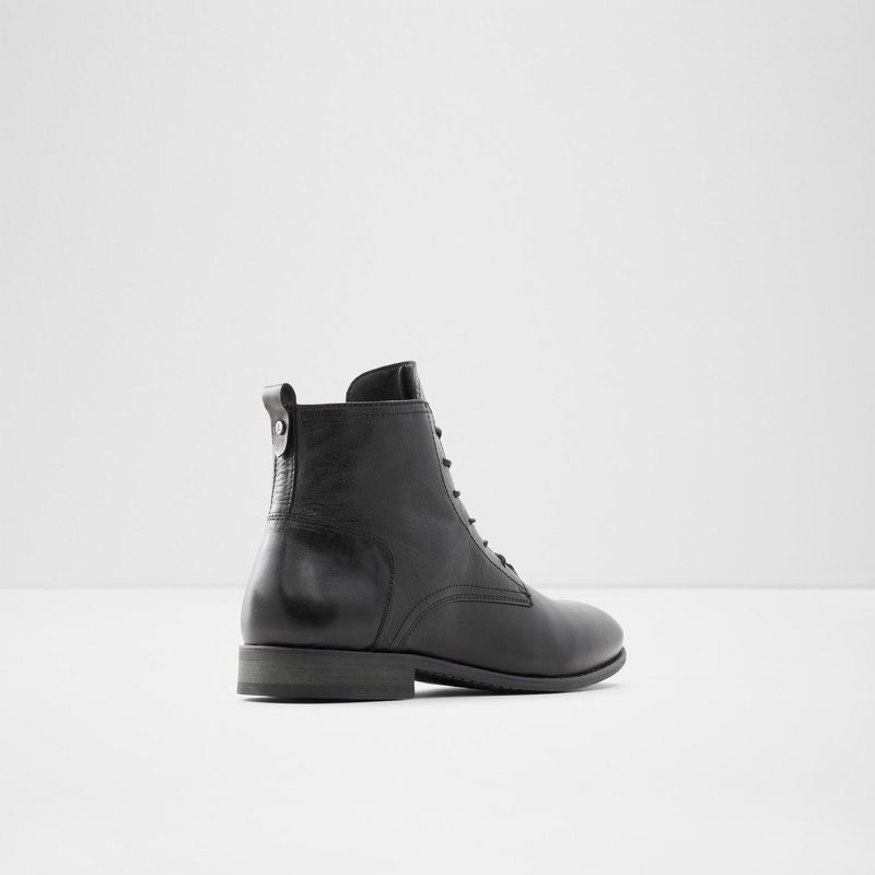 Men's Aldo Seamos Lace Up Boots Black | 1768-HUAGP