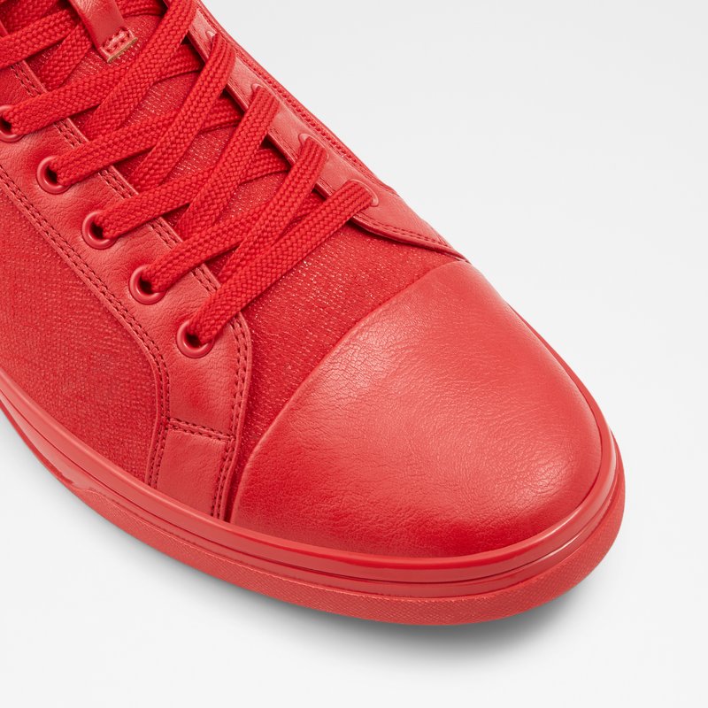 Men's Aldo Senaniel High Sneakers Red | 7485-DSZRQ