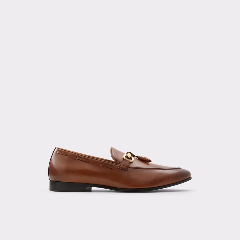 Men\'s Aldo Stokhid Loafers Brown | 9357-CPYGV