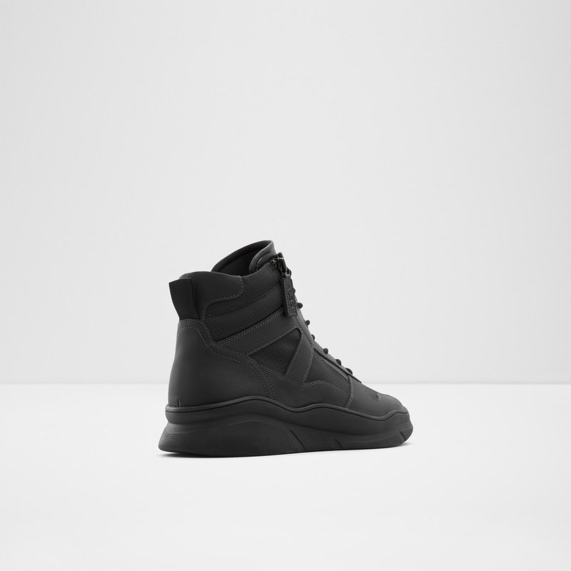 Men's Aldo Swiftd High Sneakers Black | 1964-VYLAZ