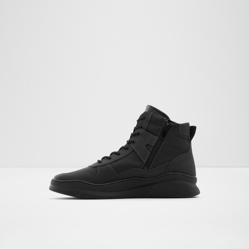 Men's Aldo Swiftd High Sneakers Black | 1964-VYLAZ