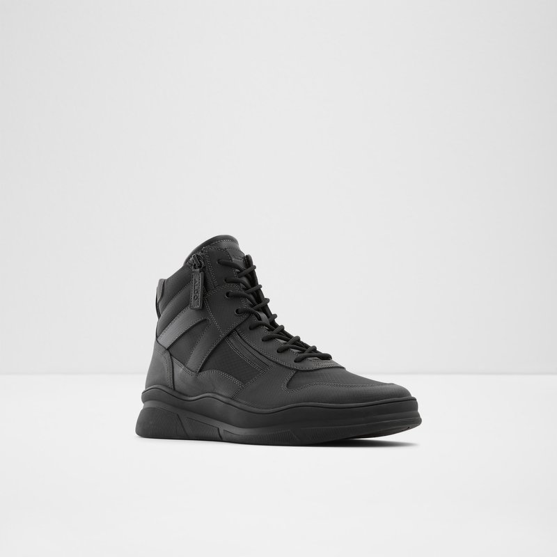 Men's Aldo Swiftd High Sneakers Black | 1964-VYLAZ