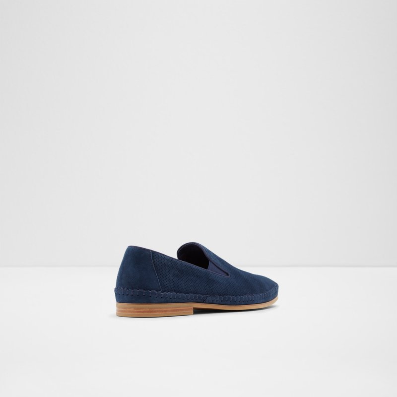 Men's Aldo Taurinu Loafers Navy | 0543-WUIVH