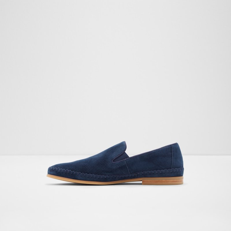 Men's Aldo Taurinu Loafers Navy | 0543-WUIVH