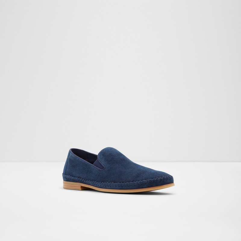Men's Aldo Taurinu Loafers Navy | 0543-WUIVH