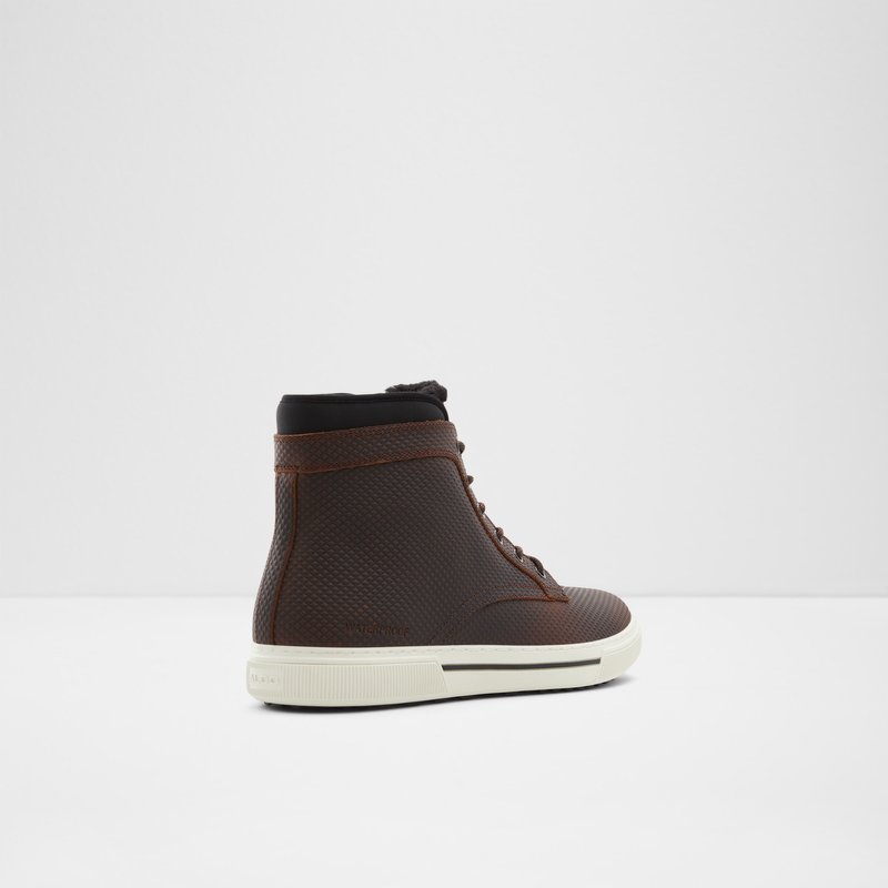 Men's Aldo Tewdor Winter Boots Brown | 3524-ZTNGX