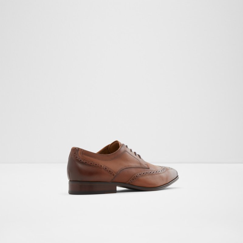 Men's Aldo Thiasien Dress Shoes Brown | 5891-FSHRA