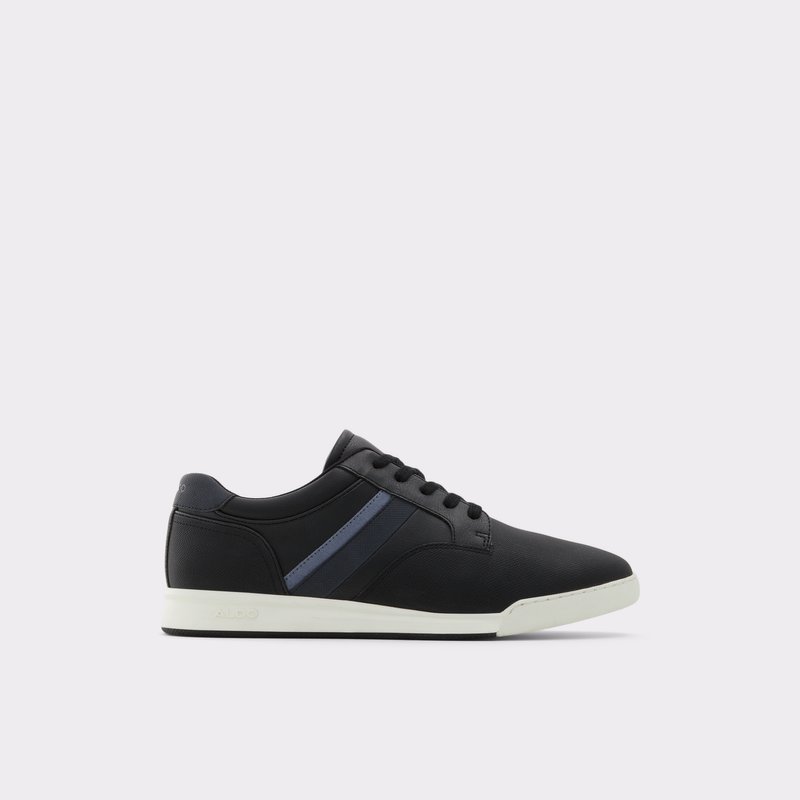 Men\'s Aldo Tiaven Low Sneakers Black | 0657-QWAOF