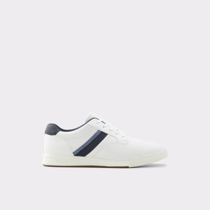 Men\'s Aldo Tiaven Low Sneakers White | 9682-QZOUK