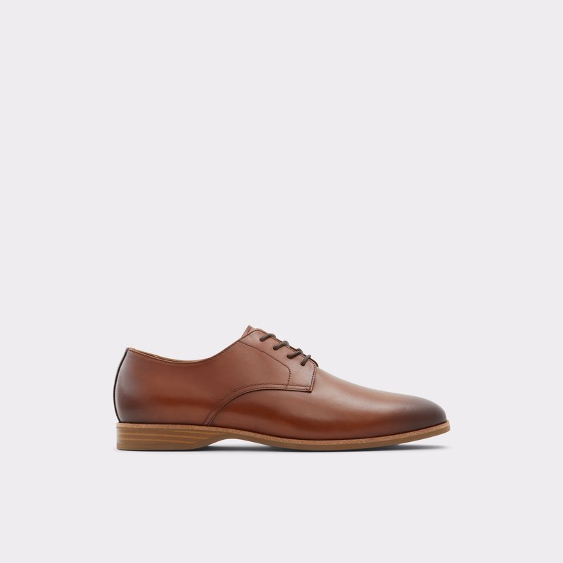 Men\'s Aldo Tolkien Dress Shoes Brown | 7859-RBYXU