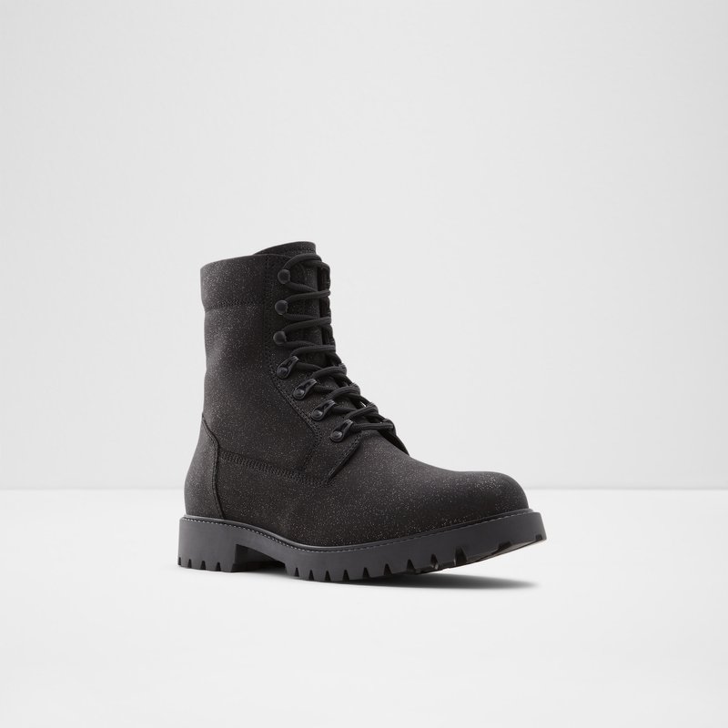 Men's Aldo Tunndra Lace Up Boots Black | 6951-SPYZA