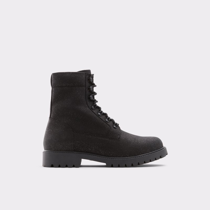Men\'s Aldo Tunndra Lace Up Boots Black | 6951-SPYZA