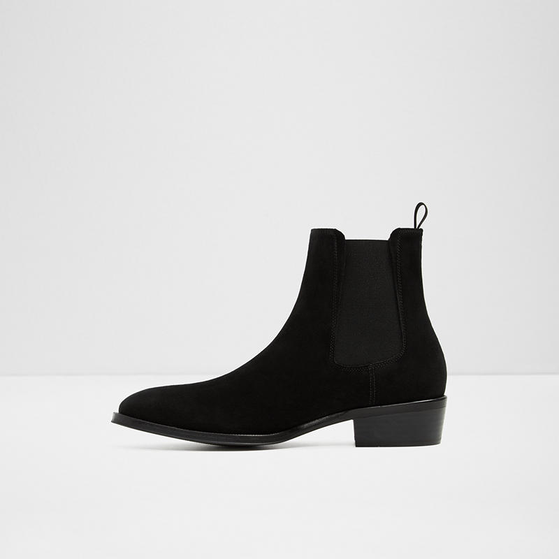 Men's Aldo Unoella Chelsea Boots Black | 3452-KQPLE