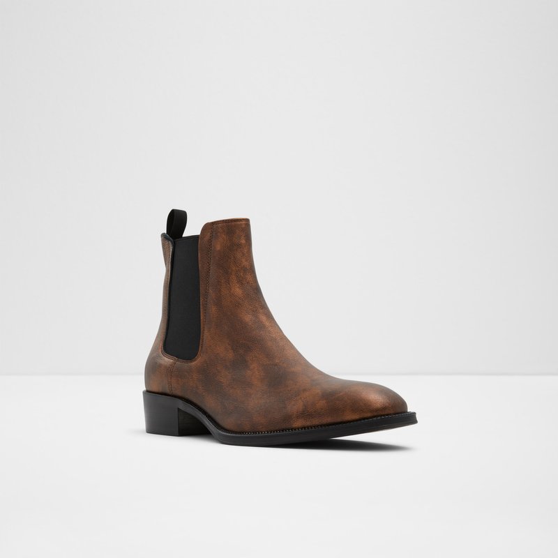 Men's Aldo Unoella Chelsea Boots Copper | 5836-PQJAG