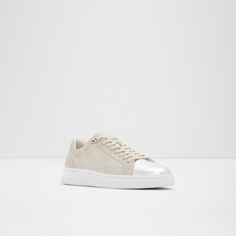 Men's Aldo Vaysh Low Sneakers Light Beige | 3256-EGAWZ