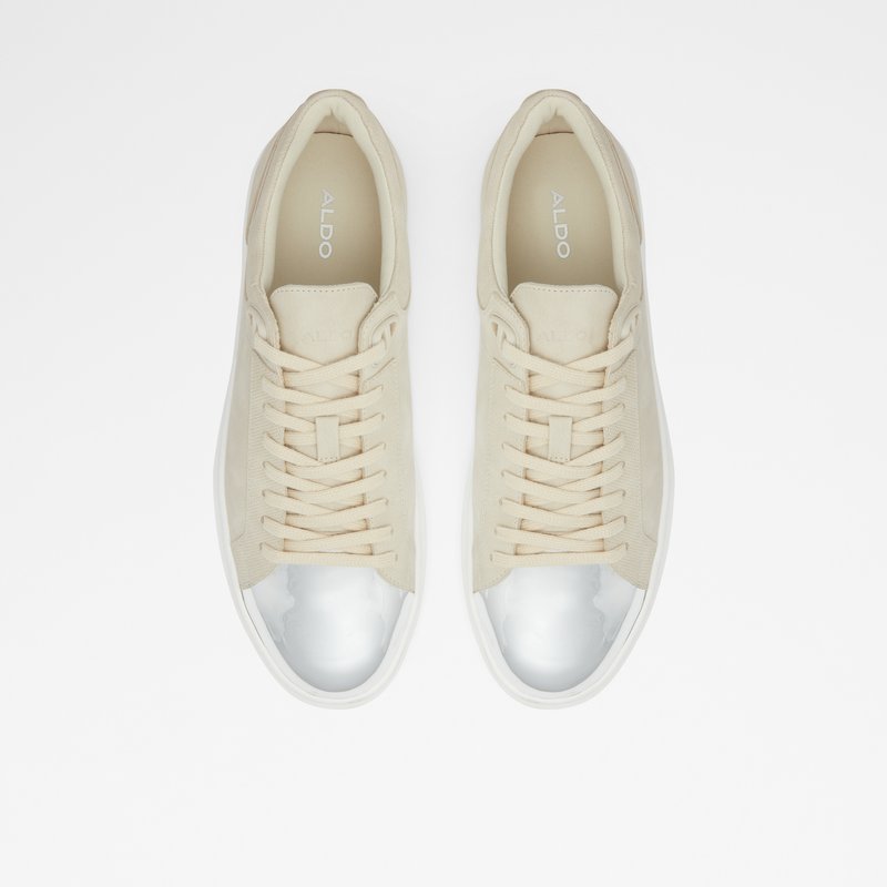 Men's Aldo Vaysh Low Sneakers Light Beige | 3256-EGAWZ
