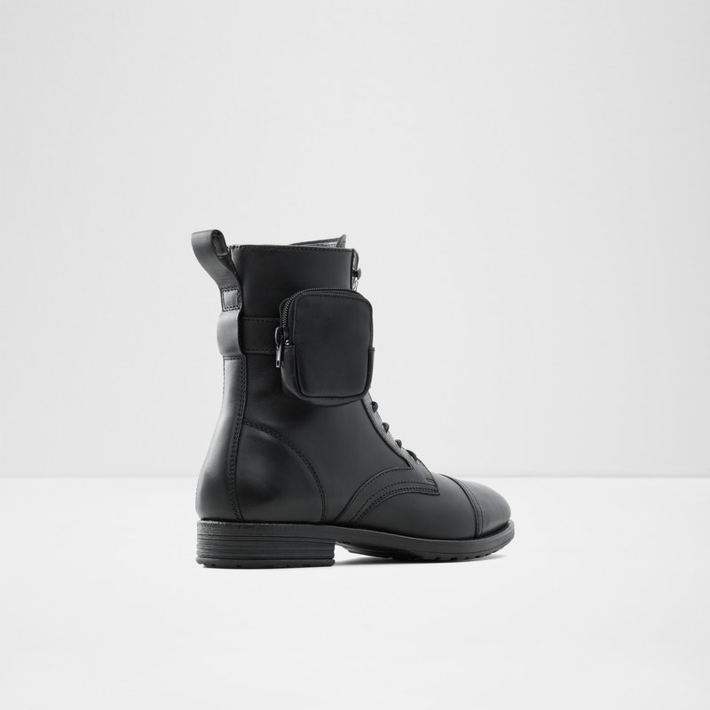 Men's Aldo Waysien Lace Up Boots Black | 5217-WQERI