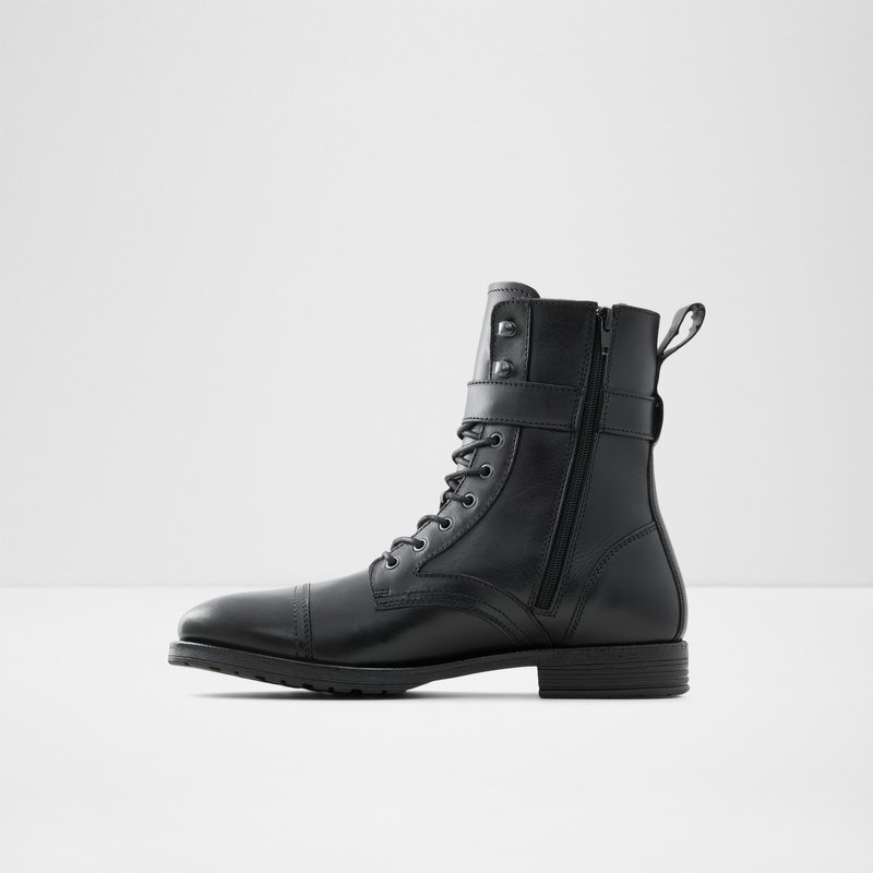 Men's Aldo Waysien Lace Up Boots Black | 5217-WQERI