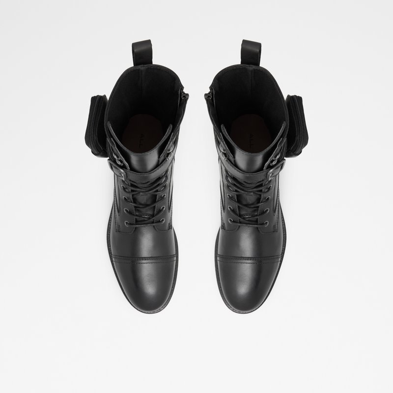 Men's Aldo Waysien Lace Up Boots Black | 5217-WQERI