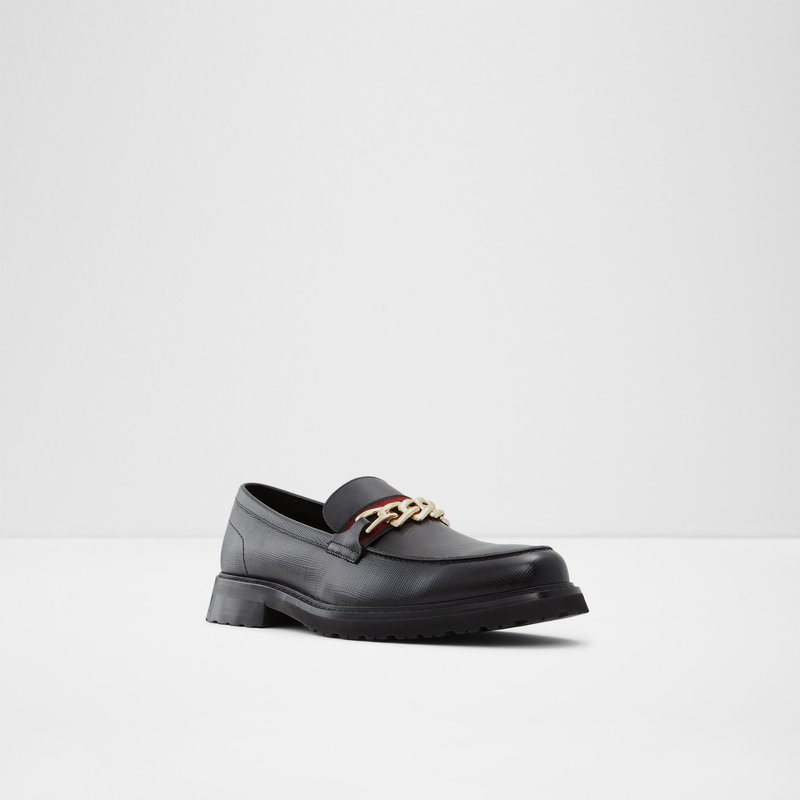 Men's Aldo Weaver Loafers Black | 8763-DRQFM