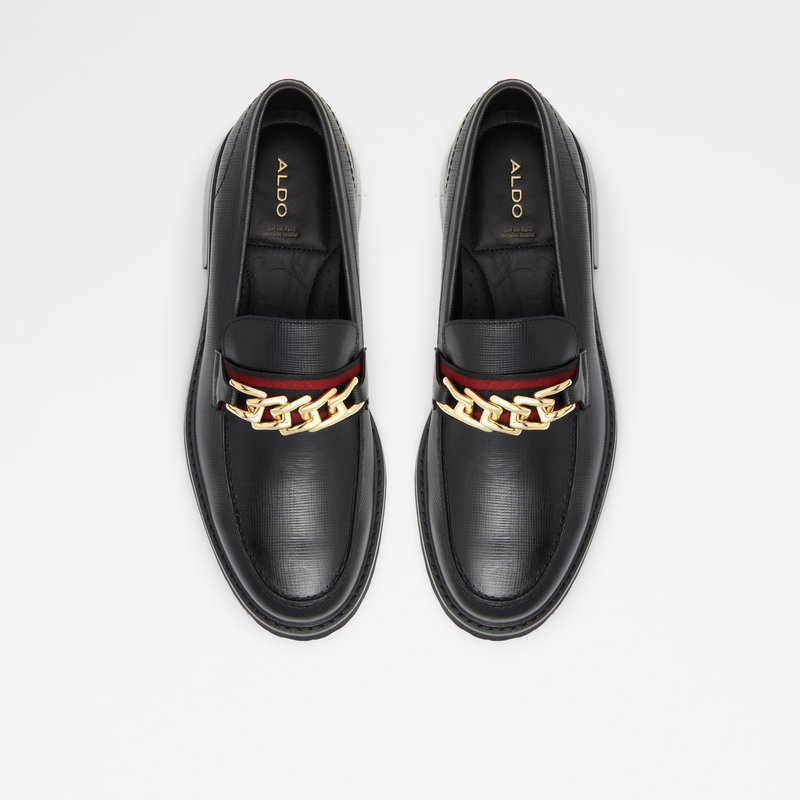 Men's Aldo Weaver Loafers Black | 8763-DRQFM