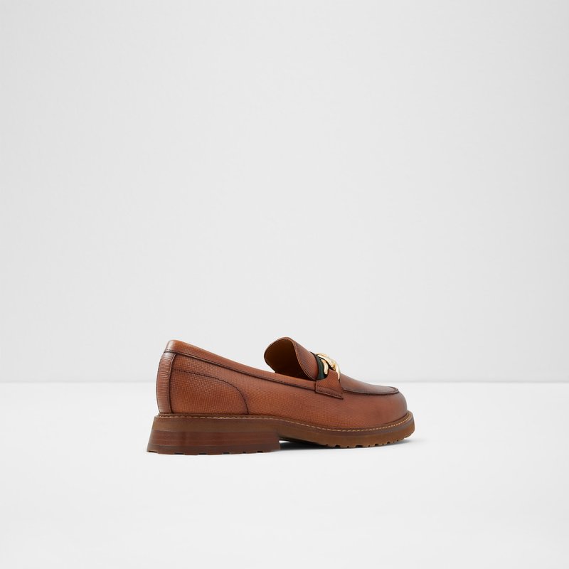 Men's Aldo Weaver Loafers Brown | 3718-HWCNL