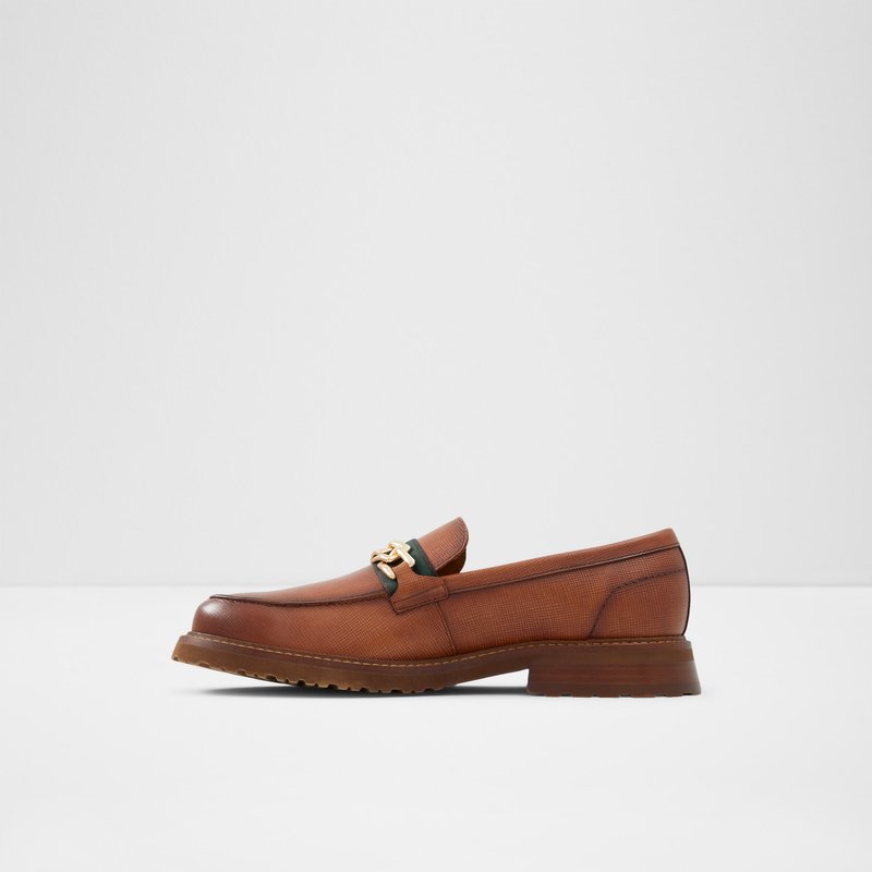 Men's Aldo Weaver Loafers Brown | 3718-HWCNL
