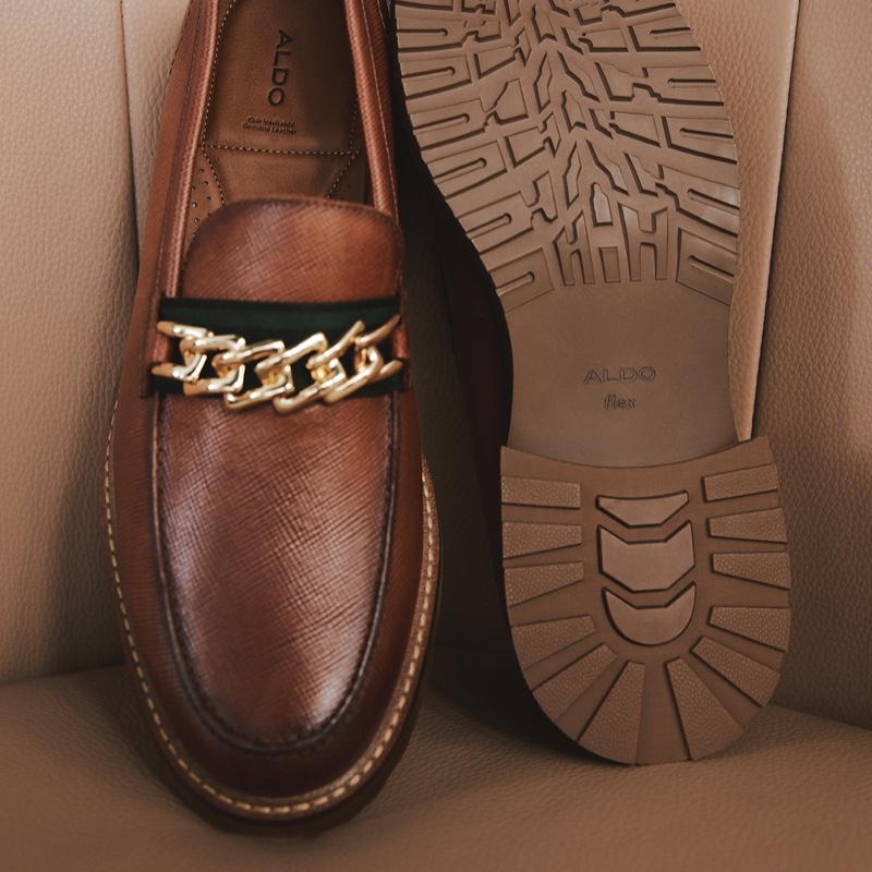 Men's Aldo Weaver Loafers Brown | 3718-HWCNL