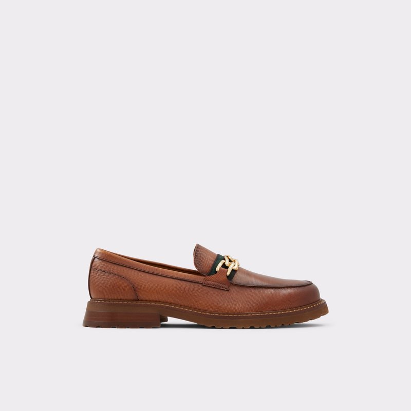Men\'s Aldo Weaver Loafers Brown | 3718-HWCNL